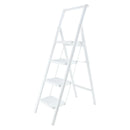 4 Trin Ladder Folde Trinstige til Voksne Skridsikker pedal Letvægts