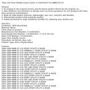 Hinten Links Türgriff Träger Äußere 51228243635 Für BMW E53 X5