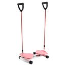 Trenažér na kroucení pasu Fitness Tool Protiskluzové vybavení pro domácí posilovnu pro ženy Břišní tuk Růžový Ab Twister Board 150 kg Kapacita & 20dB Ultra-tichý