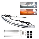 2014+Touring Electra Glide Street Glide Ultra Limited LED Lauf Blinker Licht Windschutzscheibe Trim
