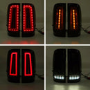 2012–2014 Toyota Hilux Vigo KUN26 SR SR5 Workmate hinten LED Rücklicht Lampe Paar Rauch