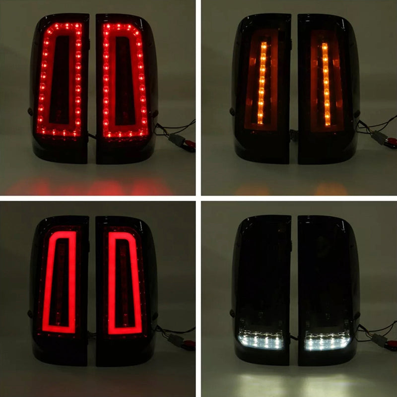 2012–2014 Toyota Hilux Vigo KUN26 SR SR5 Workmate hinten LED Rücklicht Lampe Paar Rauch