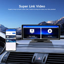 10,26"Sistema de navegação automotiva portátil com Bluetooth, função CarPlay sem fio e câmera AHD.