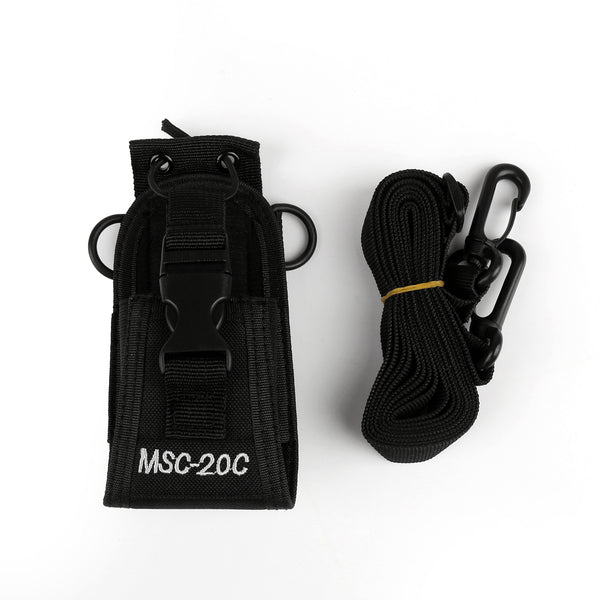 1x MSC-20C Soporte de caja de radio multifunción para Baofeng Kenwood Motorola HYT