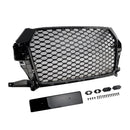 Audi Q3 RSQ3 Frontgrill im Wabendesign (2016–2018), glänzend schwarz