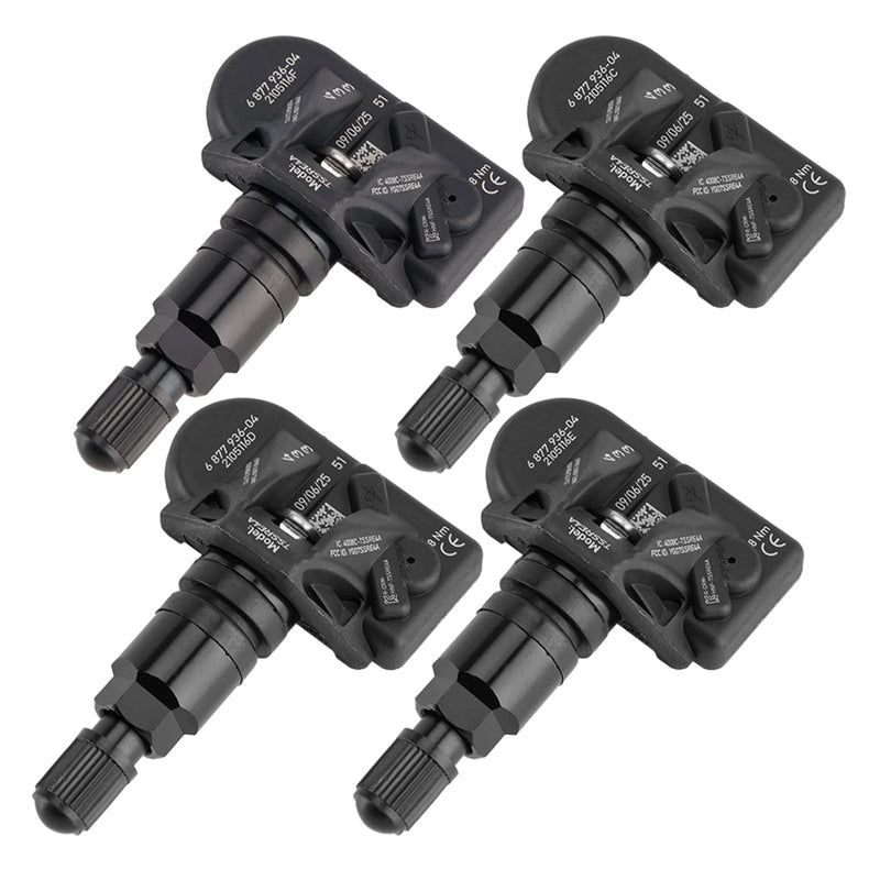 4X Tire Pressure Sensor 6877936 For BMW 5 Series G30 G31 F40 3 Series G20 G21
