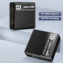 USB 3.0 Video Capture Card HDMI 4K Aufnahme Box Spiel Live Broadcast Mikrofon