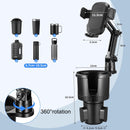 Smartphone-Halter, Getränkehalter, Für Smartphones, Autos, 2-in-1-Becherhalter