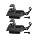 2x sorte solskærmsclips 1RF14DX9AB Velegnet til Chrysler 300 Dodge Charger 2011-2020