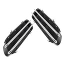 Paar Flügel Fender Grille Abdeckung Panel Für BMW 5 Series E39 E60 E61 M5 51137896850