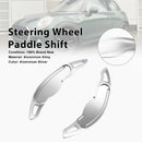 Steering wheel shift paddles for Mini F54 F55 F56 F57, aluminum silver
