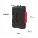 Kamera-Speicherkartenbox SD-Karten-Schutzbox Wasserdichte Anti-Fall-Aufbewahrungsbox