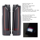 2005–2018 Toyota Hiace links + rechts LED-Rücklichtbaugruppe