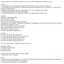 2002-2006 Nissan Altima V6 3.5L Zestaw zapłonowy Uszczelki pokrywy zaworów silnika + Cewka zapłonowa UF-349 132648J102