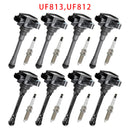 2017–2020 Nissan Titan 5.6L V8 8X Zündspule &amp; Zündkerze UF812 UF813