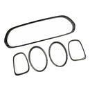 2014–2021 Mini Cooper F55 F56 F57 Schwarzer Kühlergrill Scheinwerfer Rücklichtblende