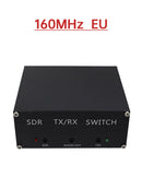 SDR Mottagningsomkopplare Antenndelning Transceiver TR Switch Box 100W DC 160MHz EU-kontakt