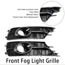 2016-2018 Audi A6 C7 ACC Hole Pair Mřížka spodního nárazníku 4G0807647A