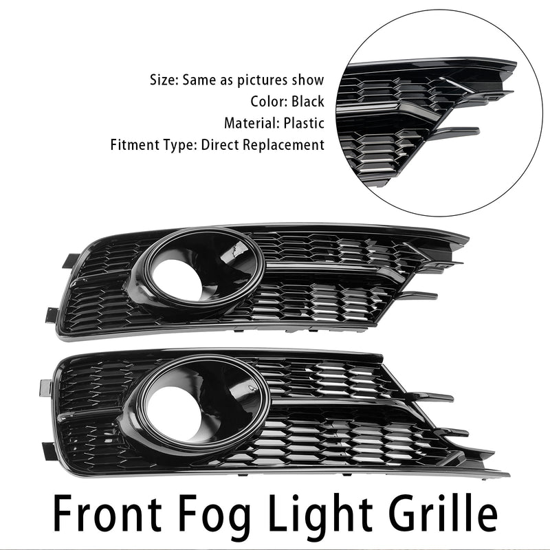 2016-2018 Audi A6 C7 ACC Hole Pair Mřížka spodního nárazníku 4G0807647A