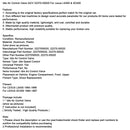 1993-1998 Lexus LS400 IDLE AIRMING zawór klimatyzacji IACV 22270-50020