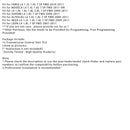 2007-2010 Golf/Golf Plus 1,2/1,4/1,6/1,9/2.5L 7 FWD Brandneues 0AM-Getriebesteuergerät TCU TCM 0AM927769D DQ200