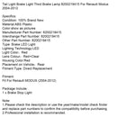 2004-2012 Renault Modus Rücklicht Bremslicht Dritte Bremsleuchte 8200219415