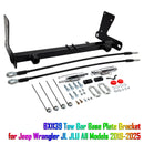 BX1139 Anhängerkupplungs-Grundplatte für Jeep Wrangler JL JLU (alle Modelle, Baujahre 2018–2025)