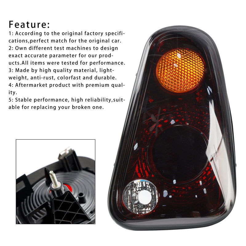 2005-2008 Mini Cooper R50 R52 R53 Oikea takavalo 63217166956