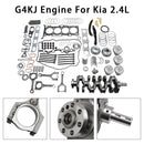 Sada pro generální opravu a přestavbu motoru Kia 2.4L G4KJ s klikovým hřídelem, ojnicí a sadou rozvodů