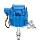 Ford Windsor 221 260 289 302 V8-Motorzündung, blauer Verteilerdeckel mit 65K-Spule 1030213