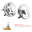 2007–2013 GMC Sierra 1500 Paar Nebelscheinwerfer vorne Lampen mit Glühbirnen