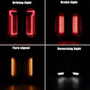 2005–2012 Nissan Navara D40 Frontier Bagerste LED baglys Lampepar Røg