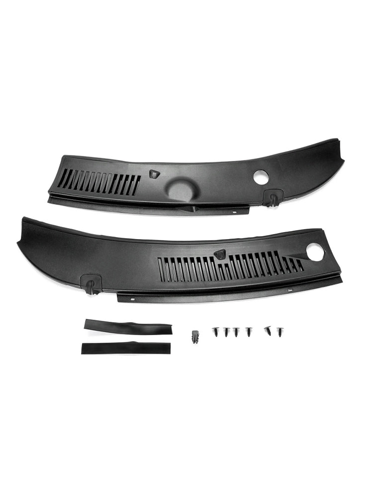 1999-2004 Ford Mustang GT, Coupe/Cabrio Scheibenwischer Fenster Windlauf Panel Kühlergrill rechts und links 3R3Z6302228AAA