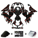 Injection Verkleidung Kit Karosserie Kunststoff ABS fit Für Kawasaki ZX6R 2019-2023