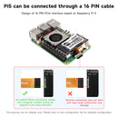 Raspberry Pi 5 PCIe till M.2 Adapter 5/5B expansionskort Nvme Hard Drive Protocol