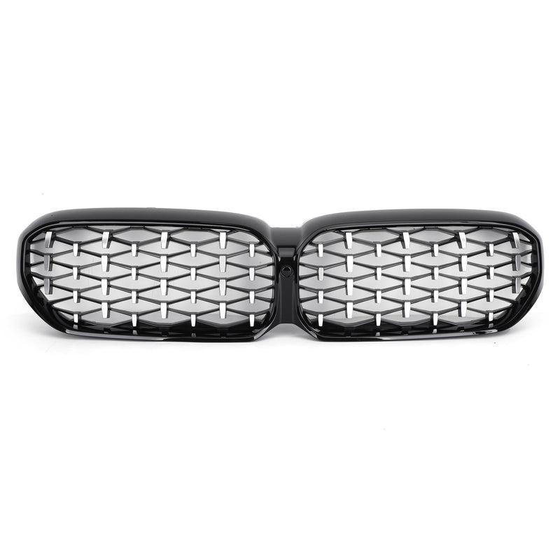 Glanset krom, svart frontgrill med kameratilpasning BMW 5-serie G30 G31 21-22