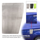Diebstahlschutz-Sicherheitsplatten-Set für Schiebetüren des Ford Transit Custom ab Baujahr 2012