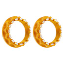 Gold Hinterradmutternsatz für Ducati Streetfighter Multistrada Diavel SS939/950/S