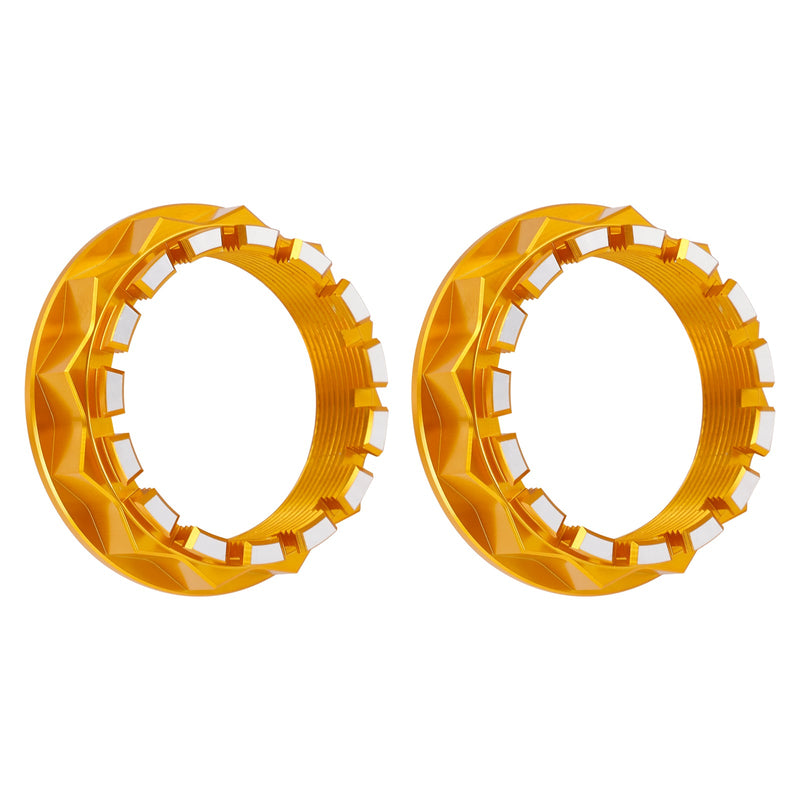 Gold Hinterradmutternsatz für Ducati Streetfighter Multistrada Diavel SS939/950/S