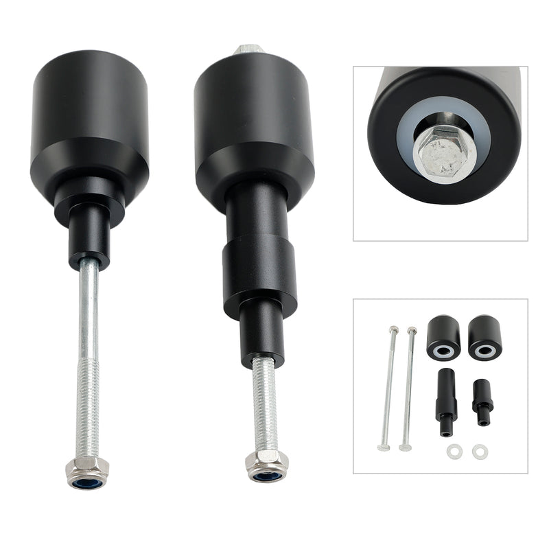 2022-2023 KAWASAKI NINJA Z650RS Crash Bobbin Protector Slider Aluminium Schwarz