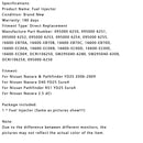 1 szt. Wtryskiwacz paliwa 095000-6250 pasuje Nissan Navara D22 D40 Diesel 16600-EB70A