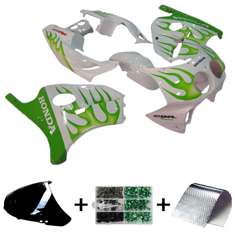 1990-1998 Honda CBR250RR MC22 Injection Fairing Kit Body Plast ABS