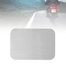 Viercecky tom lisensplate laget av aluminiumslegering, DIY, universelt egnet for motorsykkel