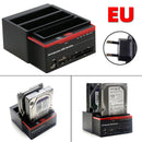3 IDE SATA 2.5"  3.5" HDD Hårddisk Diskklon Dockningsstation Kortläsare EU