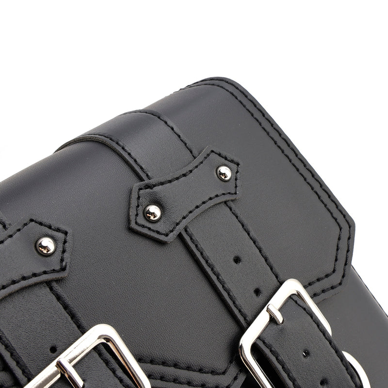 Heck väska sida sadelväska svansväska bagagepåse förvaring svart 21l för motorcykel