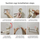 2x RV Shower Corner Storage Bar  Adjustable Stainless Steel Rod 11.8-23.6 inches