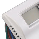 Ersättning Digital termostat för uppvärmning/kylning, kompatibel med Coleman 83303362, vit