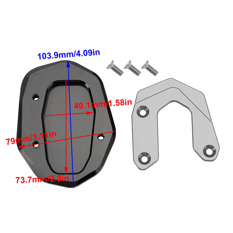 Podkładka powiększająca stojak pasująca do Ducati Scrambler 400/800/1100 2015-2020