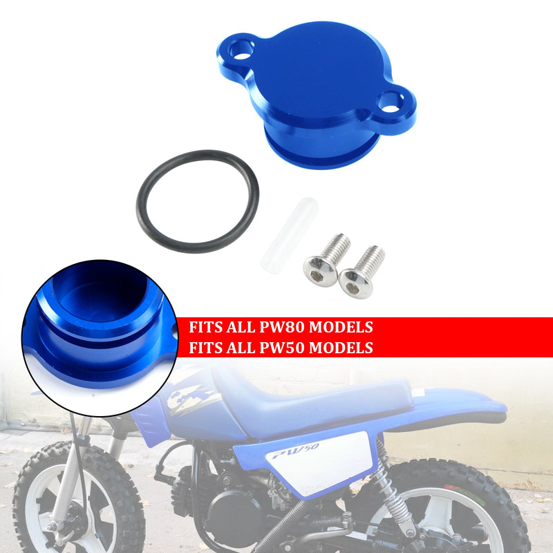 YAMAHA PW50 PW80 ALLE MODELLE Öleinspritzpumpe Löschen Block Off Stecker Blau