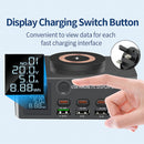 140W Schnellladegerät Intelligentes PD100W Notebook Multi-Port USB Ladegerät UK